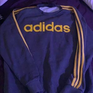 Long sleeve adidas crewneck